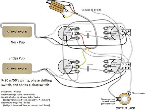 pot wiring diagram gibson