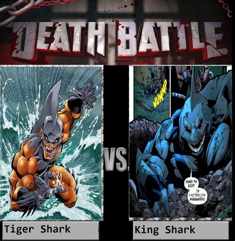 Tiger Shark Vs King Shark By Keyblademagicdan On Deviantart