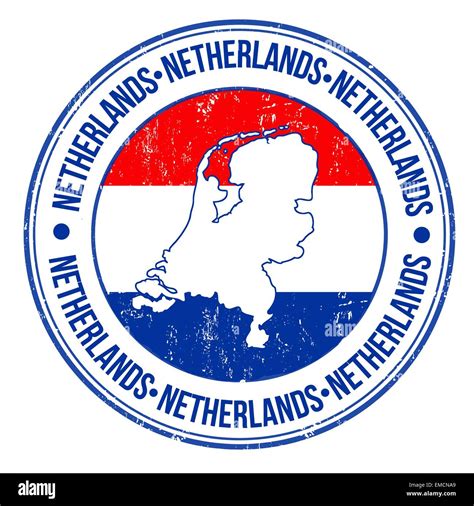 netherlands stamp high resolution stock photography  images alamy