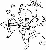 Cupid Coloring Valentine Clipart Pages Clip Valentines Drawing Cute Transparent Line Kids Modern Easy Printable Heart Cliparts Bestcoloringpagesforkids Wings Clipartmag sketch template