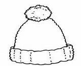 Coloring Pages Winter Hat Woolly Color Printable Info sketch template