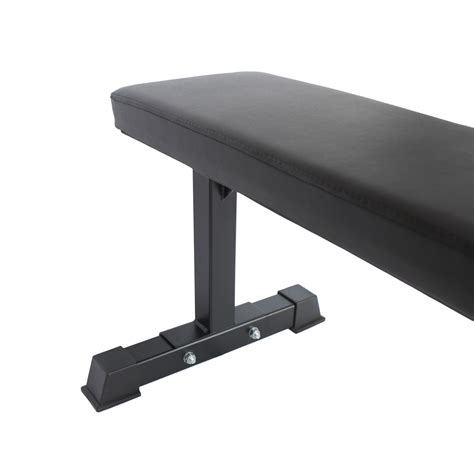 heavy duty flat bench rated  lbs weight bench