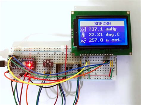 air pressure temperature  altitude  bmp sensor  transistor