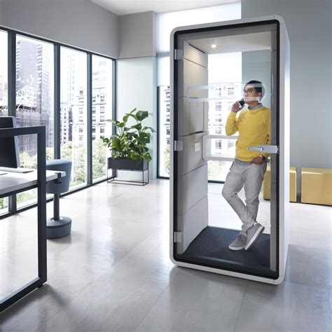 office phone booth hushphone mikomax smart office  public spaces  open plan areas