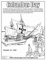 Columbus Christopher Ships Coloring Pages Printable Getcolorings Getdrawings Color Colorings sketch template