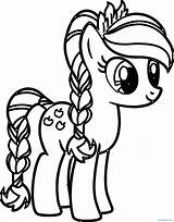 Belle Pony Little Sweetie Pages Coloring Getcolorings sketch template