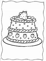 Coloring Strawberry Pages Shortcake Cake Printable Color Clipart Kids Ausmalbilder Library Strawberries Colouring Popular Print Coloringhome sketch template