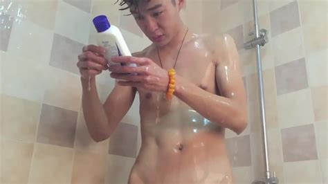 Asian Twink Gives The View On His Epic Bod Charms In The