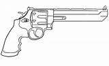 Revolver Pistolet Nerf Coloriages Danieguto sketch template