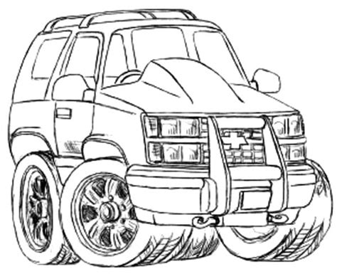 sketch chevy cars coloring pages  place  color