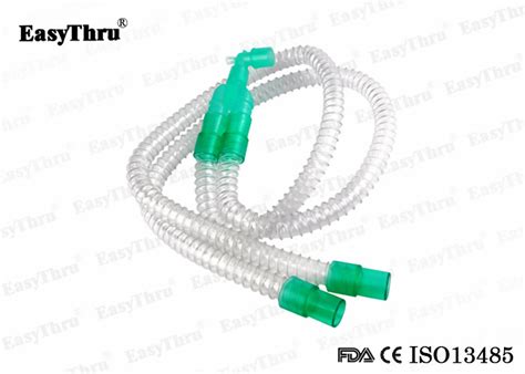 disposable surgical breathing tube medical corrugated general anesthesia breathing tube
