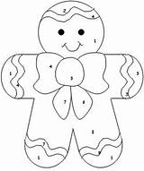 Gingerbread Christmas Man Color Roll Template Number Felt Templates Glass Stained Worksheets Caterpillar Coloring Patterns Pages Children Pattern Printables Navidad sketch template