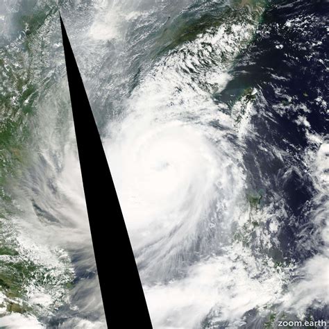 typhoon hagupit  zoom earth