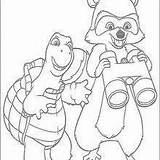 Rj Stella Coloring Pages Ozzie Verne Hellokids Heather Penny Hedge Over sketch template