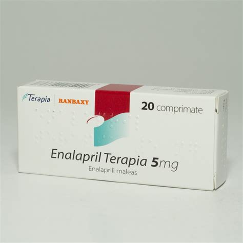 enalapril terapia 5mg 2 blistere x 10 comprimate t catena preturi
