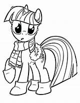 Twilight Coloring Pages Sparkle Pony Friends Little Getcolorings sketch template