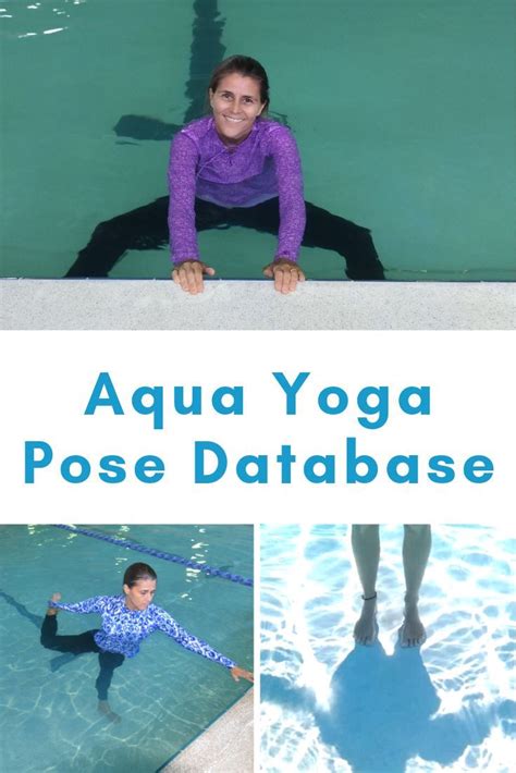aqua yoga pose  water yoga poses yoga poses water yoga