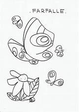 Farfalle Nostrofiglio sketch template