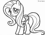 Pony Little Color Print Coloring Pages Girls sketch template