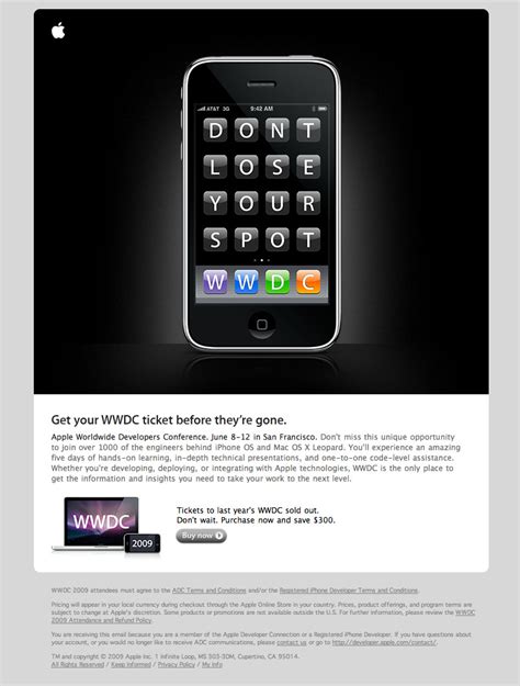 apple wwdc  html email gallery