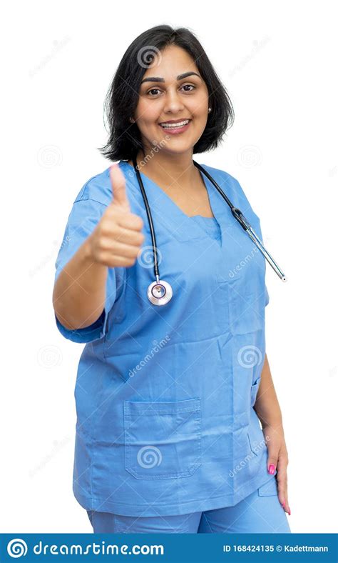 Pretty Latin American Mature Nurse Stock Image Image Of Medicine