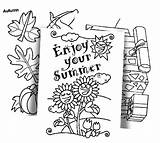 Coloring Pages Crayola Summer Seasons Printable Color Print Getdrawings Getcolorings Awesome sketch template
