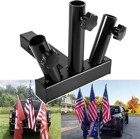 buy bestong universal hitch mount  flagpole holder compatible  jeep suv rv pickup hitch