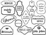Potion Labels Potter Harry Printable Bottle Printables Coloring Pages Print Potions Papertraildesign Halloween Party Hogwarts Diy Spells Spell Book Choose sketch template