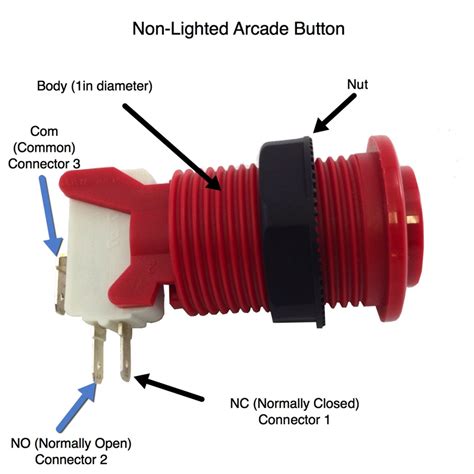 stealthswitch arcade button installation info  diy photo booth