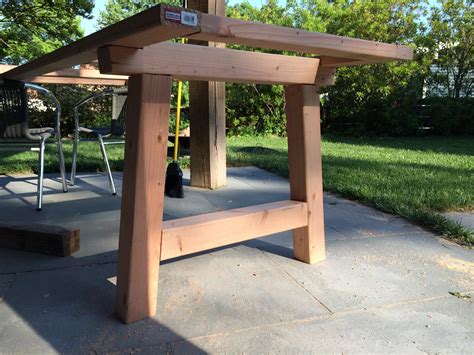outdoor table project du jour