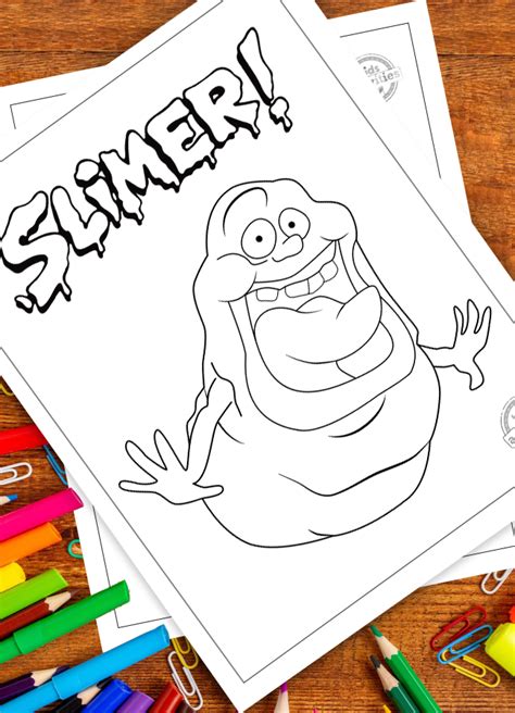 ghostbusters  printable coloring pages  kids kids activities blog
