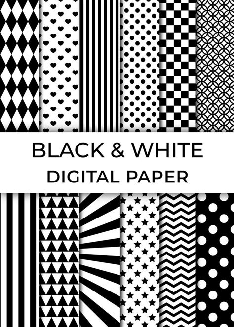 printable black  white images