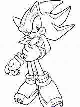 Shadow Sonic Hedgehog Coloring Pages Super Draw Drawing Print Step Color Colouring Printable Getdrawings Boys Getcolorings Popular Dragoart Kids Character sketch template