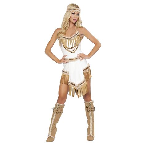 sexy indian costume adult womens native american halloween fancy dress