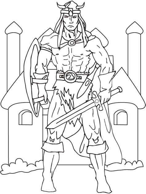 viking coloring pages
