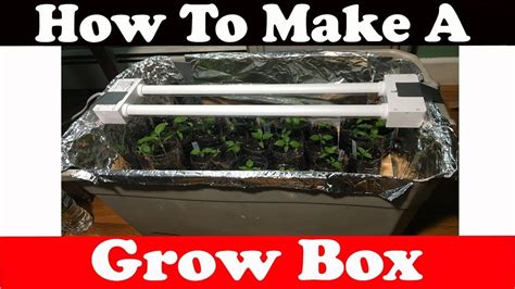 build  grow box  plants mini greenhouse greenhouse plans