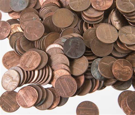loose copper pennies  slabbed   ebth