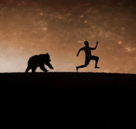 bear chase man docmuscles