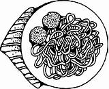 Pasta Clipart Spaghetti Clip Advertisement Salad sketch template