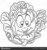 Cabbage Lettuce Patch sketch template