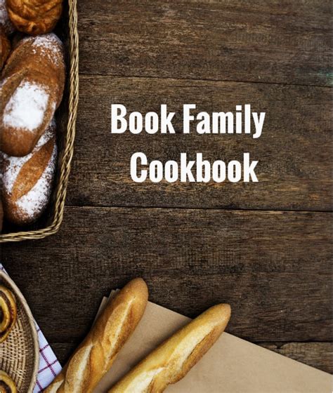 book family cookbook