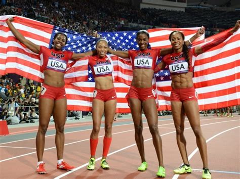 Usa Women S Olympic Team Olympics Allyson Felix Track