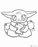 Yoda Mandalorian Colorear Wars Raskrasil Toothless Bebé Coloringhome Frog Colouring sketch template