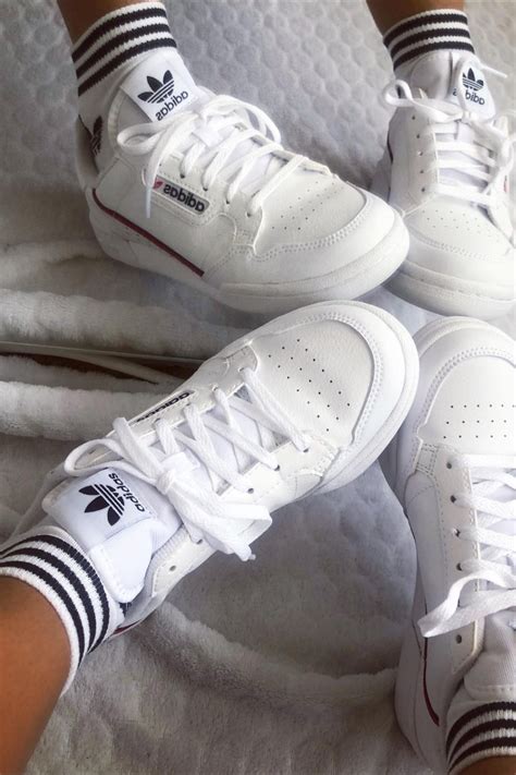 double   adidas continental  white sneakers style    adidas