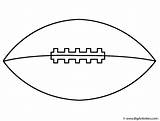 Football Coloring Pages Outline Printable Sports Print Footballs Ball Stencil Kids Bowl Super Clipart Color Cup Grey Cliparts Beach Fathers sketch template