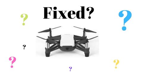 fix  dji tello drone youtube