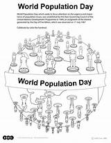 Population sketch template