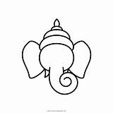 Ganesha Kasza Keiko sketch template