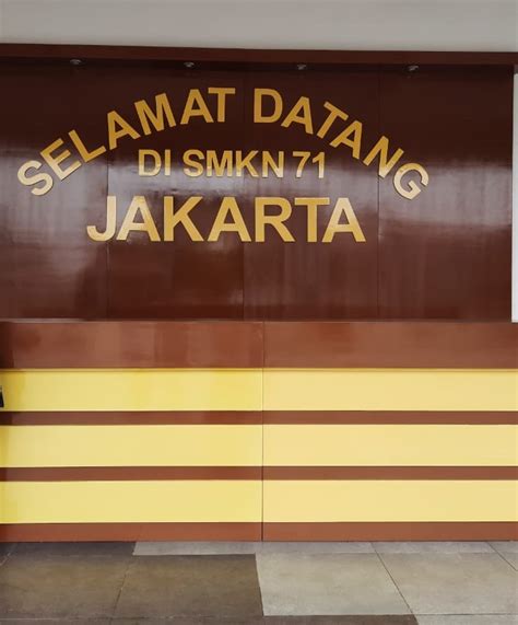 Sarana Prasarana Smkn 71 Jakarta Timur Smk N 71 Jakarta
