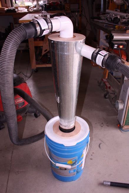 diy cyclone dust collector  simonskl  lumberjockscom